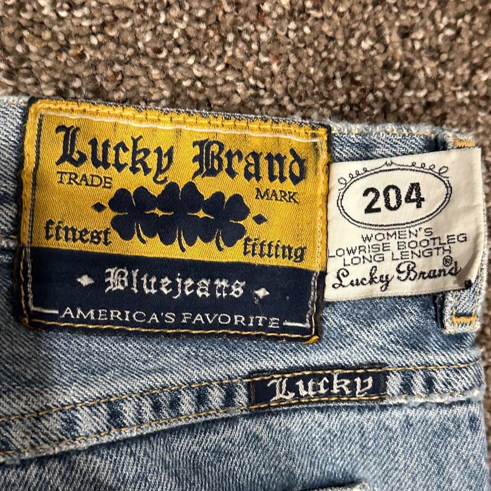 Lucky Brand Women's Blue Boot Cut Jeans - Picture 8 of 9